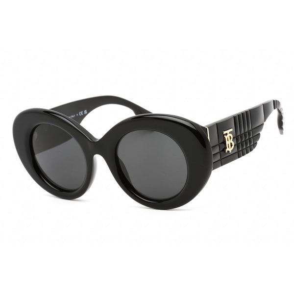 Burberry 0BE4370U Sunglasses Black/Dark Grey-AmbrogioShoes