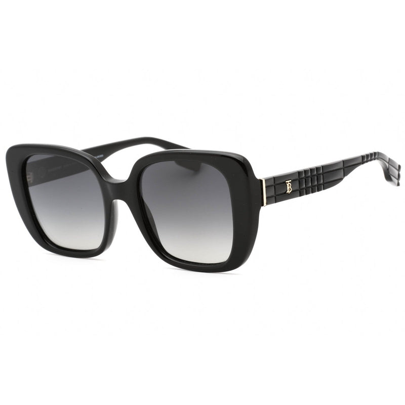 Burberry 0BE4371 Sunglasses Black/Polar Grey Gradient Women's-AmbrogioShoes
