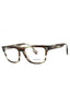 4098 - Transparent Green Horn/Clear demo lens