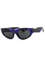411387 - Check Violet/Dark Grey