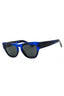 411487 - Check blue/Dark Grey