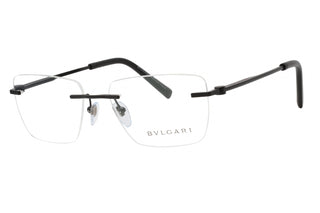 Bvlgari BV1122 Eyeglasses Matte Black/Clear demo lens-AmbrogioShoes
