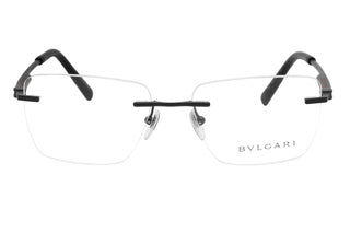 Bvlgari BV1122 Eyeglasses Matte Black/Clear demo lens-AmbrogioShoes
