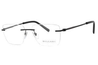 Bvlgari BV1122 Eyeglasses Matte Black/Clear demo lens-AmbrogioShoes