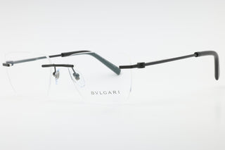 Bvlgari BV1122 Eyeglasses Matte Black/Clear demo lens-AmbrogioShoes