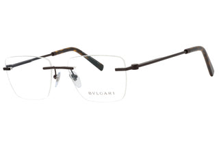 Bvlgari BV1122 Eyeglasses Matte Brown/Clear demo lens-AmbrogioShoes