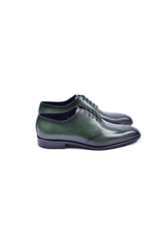 C0014023-5453 lace up -Green-AmbrogioShoes