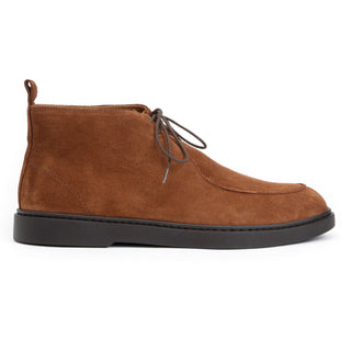 Bruno Magli Castano Classic Derby Tobacco Suede - View 2