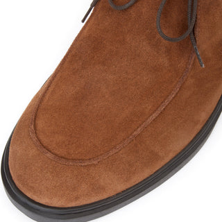 Bruno Magli Castano Classic Derby Tobacco Suede - View 6