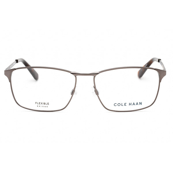 COLE HAAN CH4046 Eyeglasses Gunmetal/Clear demo lens-AmbrogioShoes