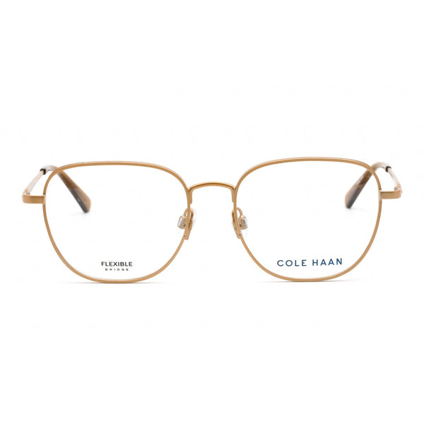 COLE HAAN CH4503 Eyeglasses Gold / Clear Lens-AmbrogioShoes