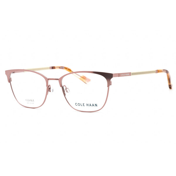 COLE HAAN CH5048 Eyeglasses Rose Gold / Clear Lens-AmbrogioShoes