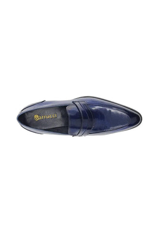 Carrucci KS479-11 Leather Penny Loafer