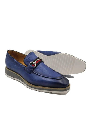 Carrucci KS515-07R  Horse-Bit Loafer