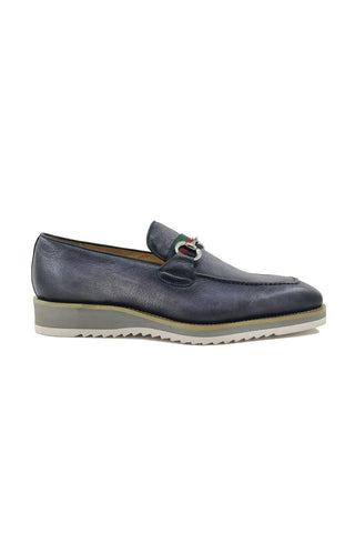 Carrucci KS515-07R  Horse-Bit Loafer