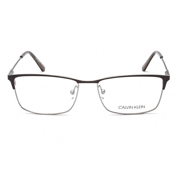 Calvin Klein CK18122 Eyeglasses Satin Brown / Clear Lens-AmbrogioShoes