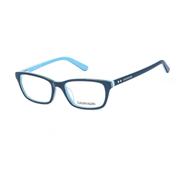 Calvin Klein CK18541 Eyeglasses Teal/Light Blue / Clear Lens-AmbrogioShoes