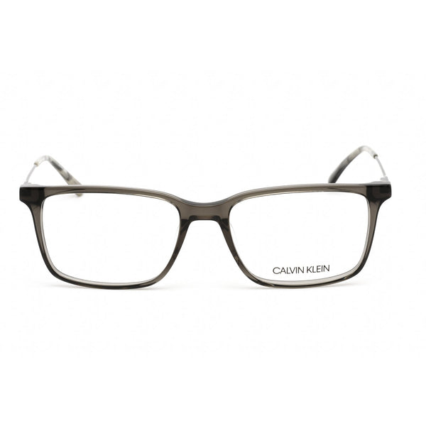 Calvin Klein CK18707 Eyeglasses Crystal Charcoal/Clear demo lens-AmbrogioShoes