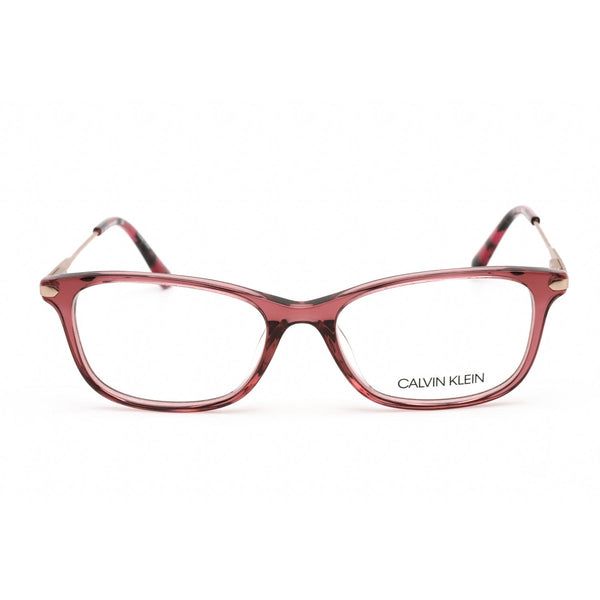 Calvin Klein CK18722 Eyeglasses Crystal Deep Rose / Clear Lens-AmbrogioShoes