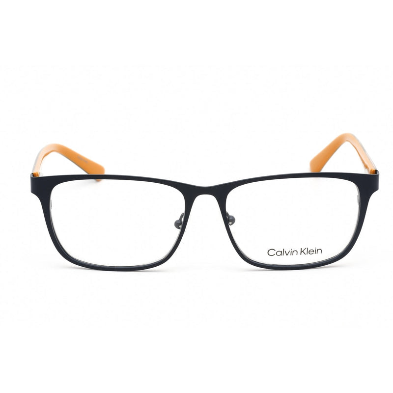 Calvin Klein CK19302 Eyeglasses Satin Navy / Clear Lens-AmbrogioShoes