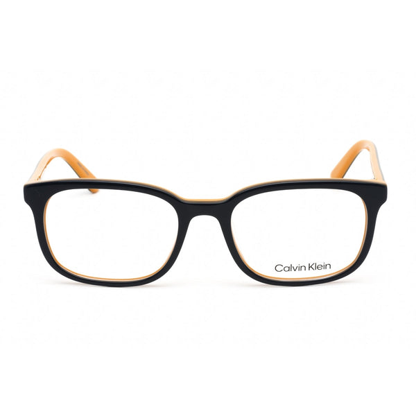 Calvin Klein CK19514 Eyeglasses NAVY/MAIZE/Clear demo lens-AmbrogioShoes