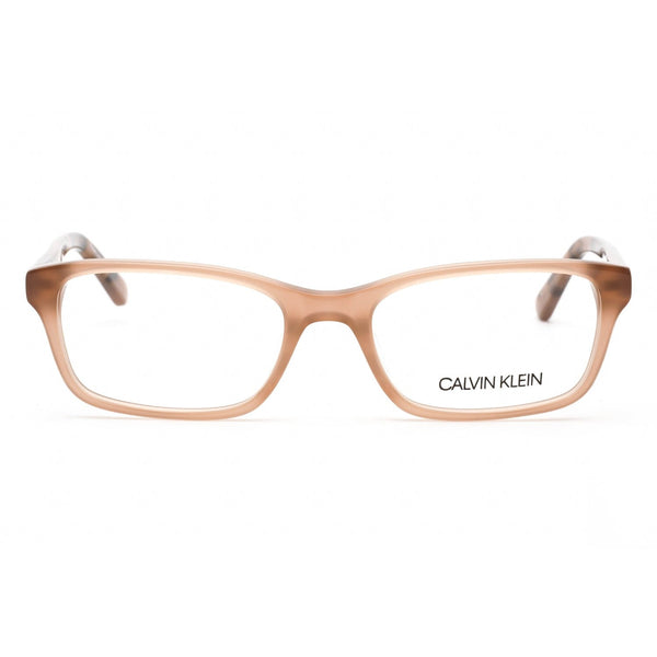 Calvin Klein CK19518 Eyeglasses Milky taupe / Clear Lens-AmbrogioShoes