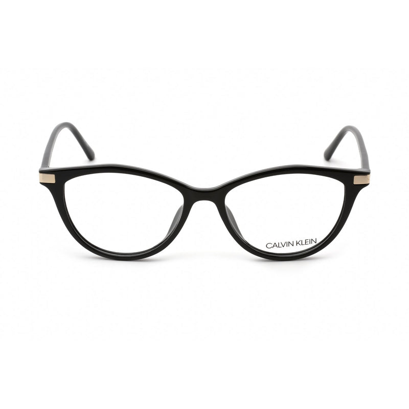 Calvin Klein CK19531 Eyeglasses BLACK/Clear demo lens-AmbrogioShoes
