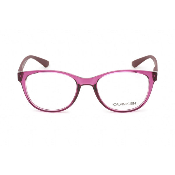 Calvin Klein CK19572 Eyeglasses CRYSTAL BERRY/Clear demo lens-AmbrogioShoes