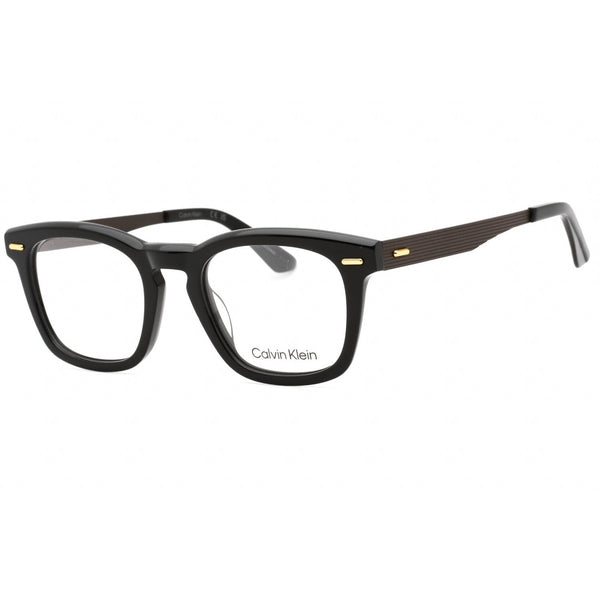 Calvin Klein CK21517 Eyeglasses BLACK/Clear demo lens-AmbrogioShoes