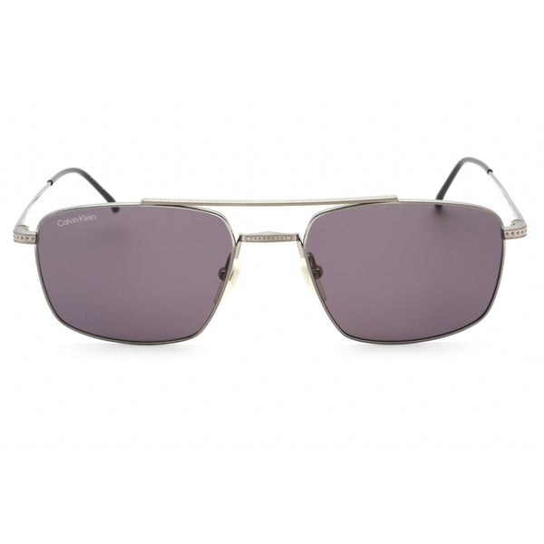 Calvin Klein CK22111TS Sunglasses Silver / Mauve-AmbrogioShoes