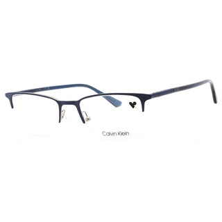 Calvin Klein CK22118 Eyeglasses BLUE/Clear demo lens-AmbrogioShoes