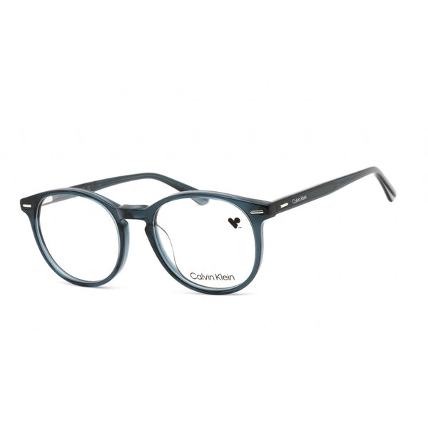 Calvin Klein CK22504 Eyeglasses PETROL/Clear demo lens-AmbrogioShoes