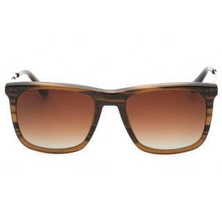 Calvin Klein CK22536S Sunglasses Striped Brown / Brown Gradient-AmbrogioShoes