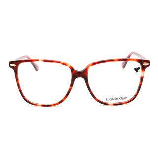 Calvin Klein CK22543 Eyeglasses Burgundy Havana / Clear Lens-AmbrogioShoes