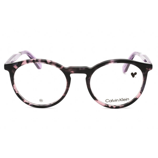 Calvin Klein CK23515 Eyeglasses Violet Havana / Clear Lens-AmbrogioShoes