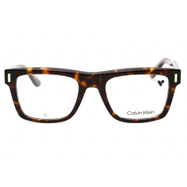 Calvin Klein CK23519 Eyeglasses DARK HAVANA/Clear demo lens-AmbrogioShoes