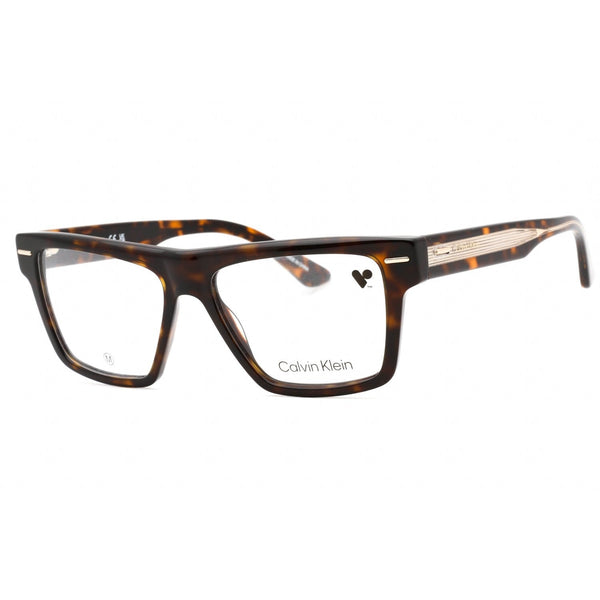 Calvin Klein CK23522 Eyeglasses DARK HAVANA/Clear demo lens-AmbrogioShoes