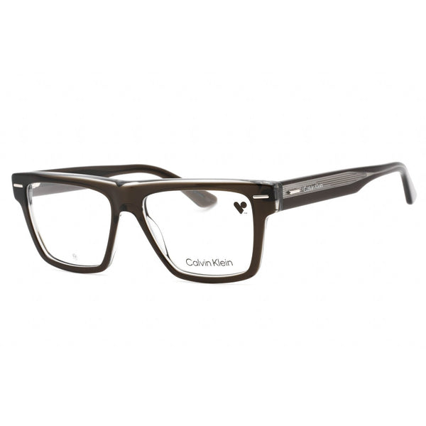 Calvin Klein CK23522 Eyeglasses GREY/Clear demo lens-AmbrogioShoes