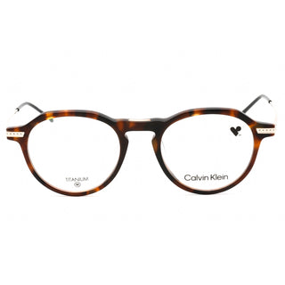 Calvin Klein CK23532T Eyeglasses BROWN HAVANA / Clear demo lens-AmbrogioShoes