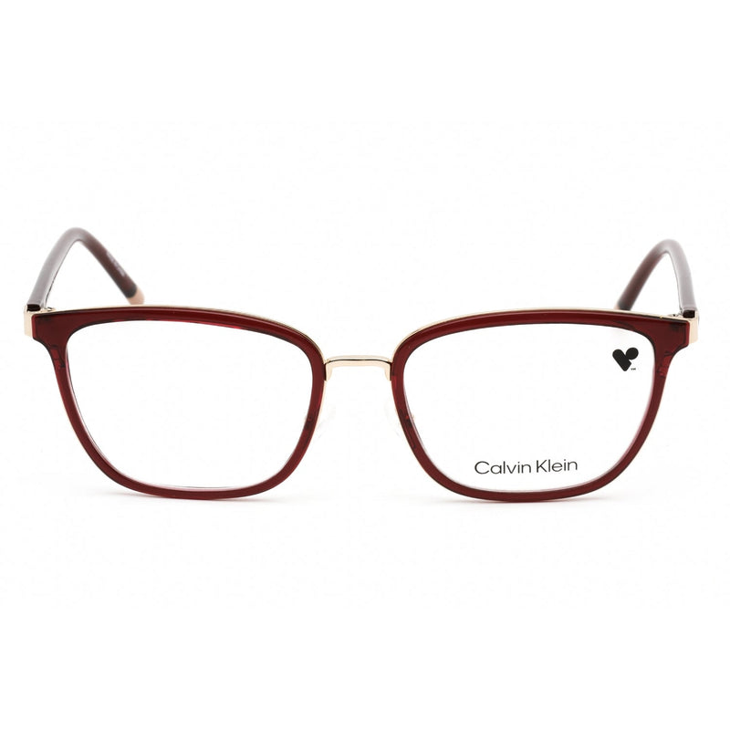 Calvin Klein CK5453 Eyeglasses Wine / Clear Lens-AmbrogioShoes