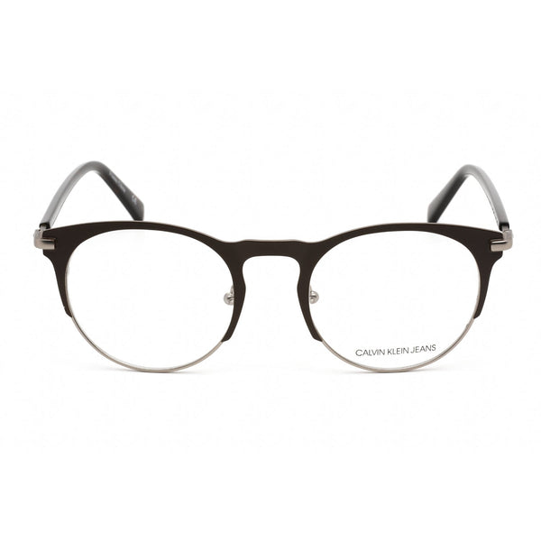 Calvin Klein Jeans CKJ19313 Eyeglasses Matte Dark Brown / Clear Lens-AmbrogioShoes