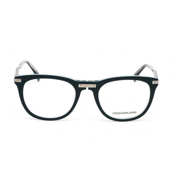 Calvin Klein Jeans CKJ20518 Eyeglasses TEAL/CRYSTAL/Clear demo lens-AmbrogioShoes