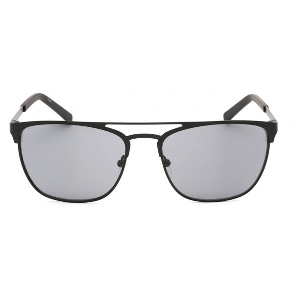 Calvin Klein Retail CK20123S Sunglasses Matte Black / Solid Smoke-AmbrogioShoes