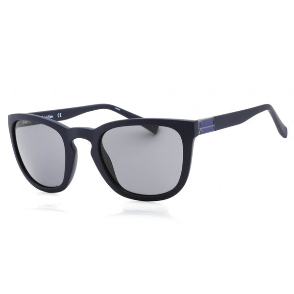Calvin Klein Retail R724S Sunglasses MATTE NAVY / Smoke-AmbrogioShoes