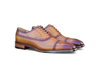 Carrucci Calf-Skin Leather Classic Cap-Toe Oxford (CAR1009)