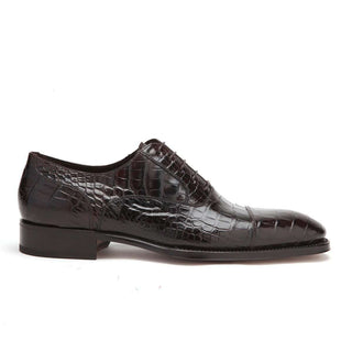 Caporicci 1102 Exotic Alligator Cap-Toe Oxfords (CAP1012)-AmbrogioShoes