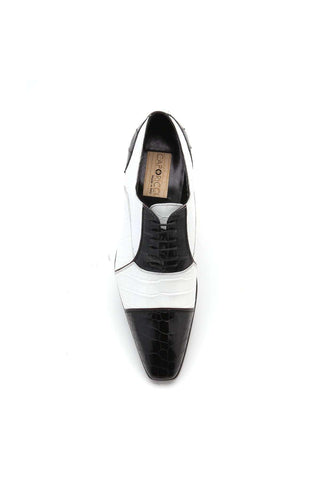 Caporicci 201 Alligator Cap-Toe Oxford-AmbrogioShoes
