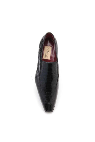 Caporicci 203 Alligator Skin Split-Toe Loafer-AmbrogioShoes