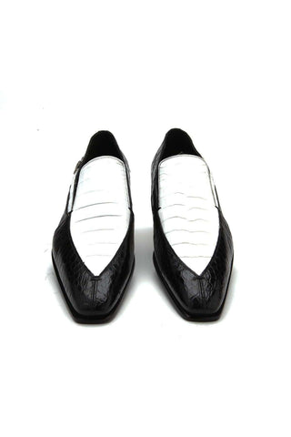 Caporicci 203 Alligator Split-Toe Loafer-AmbrogioShoes