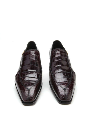 Caporicci 203 Alligator Split-Toe Loafer-AmbrogioShoes